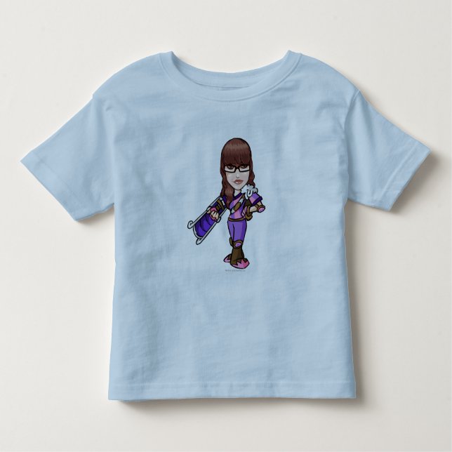 T-shirt Pour Les Tous Petits Joueur de personnel de Faerieland de tarte (Devant)