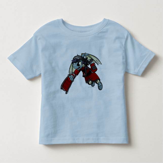 T-shirt Pour Les Tous Petits Joueur d'île de Shoyru Krawk (Devant)