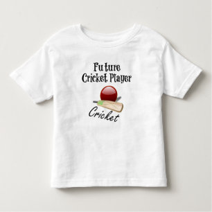 T-shirt Pour Les Tous Petits Joueur futur de cricket