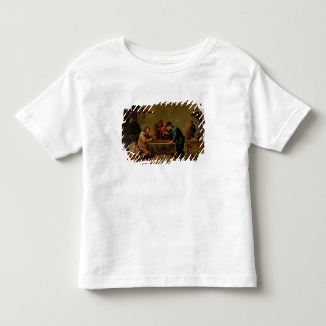 T-shirt Pour Les Tous Petits Joueurs de backgammon, c.1640-45 (Devant)