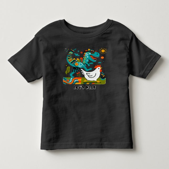 T-SHIRT POUR LES TOUS PETITS JOUONS ! (Devant)