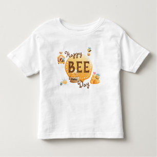T-shirt Pour Les Tous Petits Jour de l'Abeille joyeux
