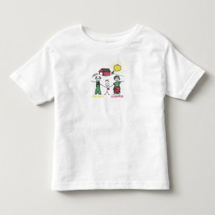 T-shirt Pour Les Tous Petits Journée avec le grand-parent -