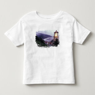 T-shirt Pour Les Tous Petits Journée brumeuse sur la côte de l'Oregon à l'He