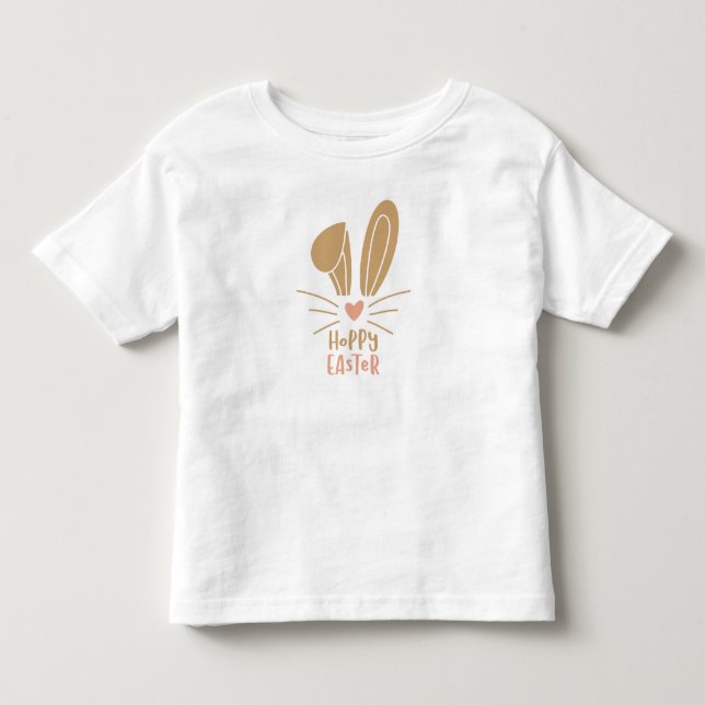 T-shirt Pour Les Tous Petits Joyeuses Pâques (Devant)