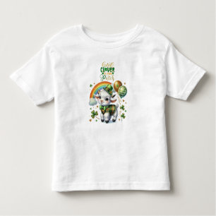 T-shirt Pour Les Tous Petits Joyeux agneau de la Saint Patrick