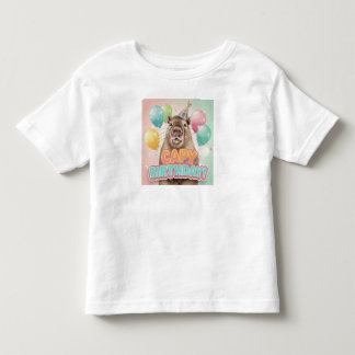T-shirt Pour Les Tous Petits Joyeux Anniversaire Capy !