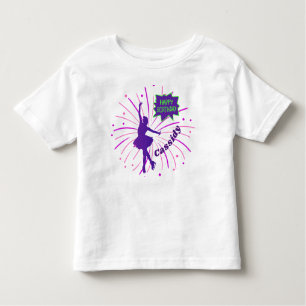 T-shirt Pour Les Tous Petits Joyeux Anniversaire Patinage artistique personnali