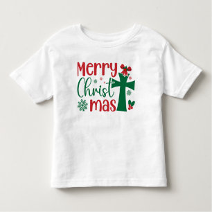 T-shirt Pour Les Tous Petits Joyeux Christ Mas, Noël