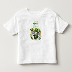T-shirt Pour Les Tous Petits Joyeux éléphant de la Saint Patrick