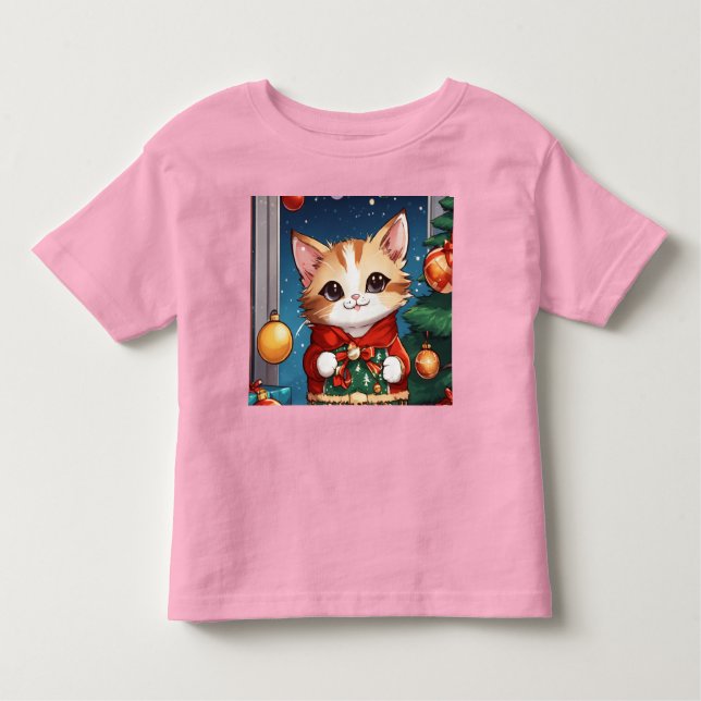 T-shirt Pour Les Tous Petits "Joyeux et lumineux (Devant)