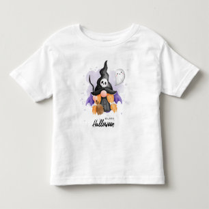 T-shirt Pour Les Tous Petits Joyeux Halloween Gnome de Halloween Mignon