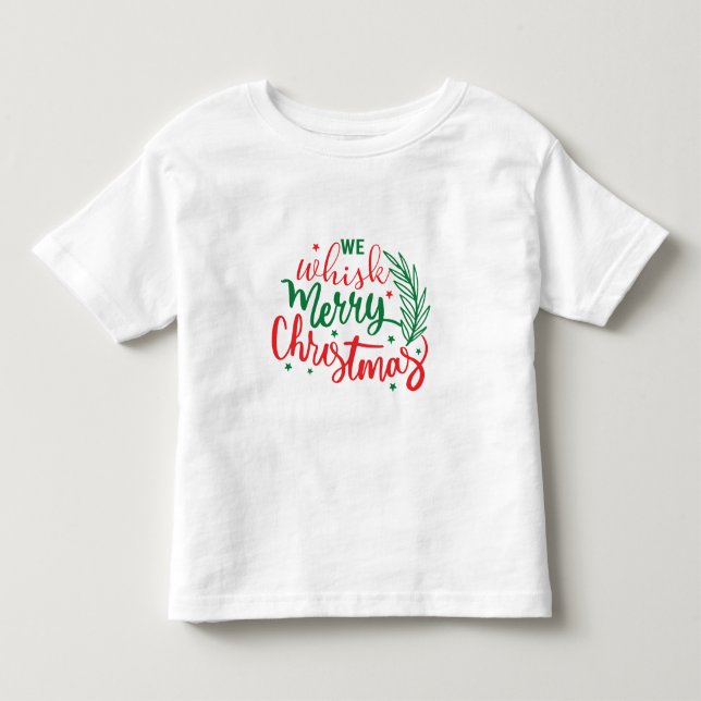 T-shirt Pour Les Tous Petits Joyeux Noël (Devant)