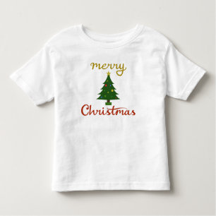 T-shirt Pour Les Tous Petits Joyeux Noël+Création d'arbre