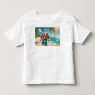 T-shirt Pour Les Tous Petits Joyeux Noël de la plage
