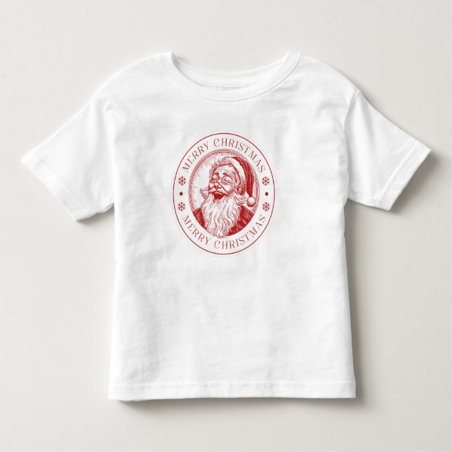 T-shirt Pour Les Tous Petits Joyeux Noël STamp (Devant)