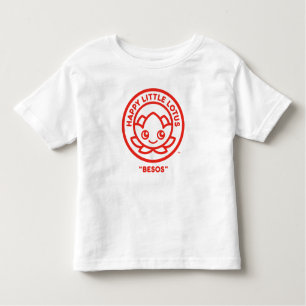 T-shirt Pour Les Tous Petits Joyeux Petit Lotus, Besos,