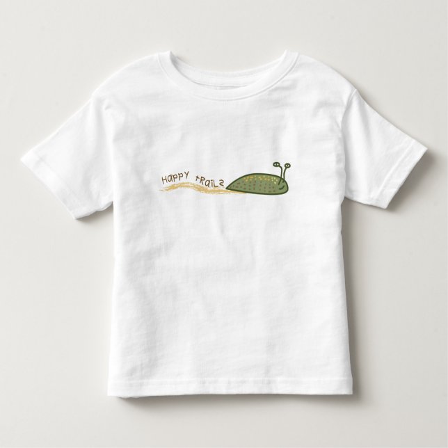T-shirt Pour Les Tous Petits Joyeux sentiers ! (Devant)