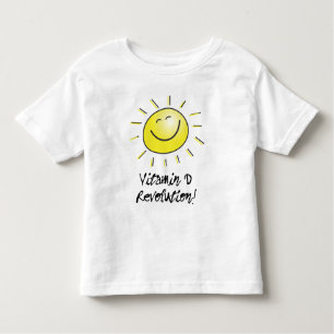 T-shirt Pour Les Tous Petits Joyeux soleil, Débardeur de la révolution vitamine