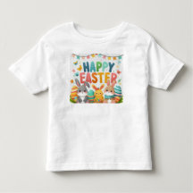 Joyeux Vêtements pour enfants de Pâques