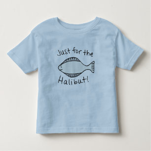 T-shirt Pour Les Tous Petits Juste pour le flétan