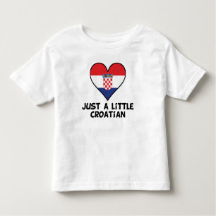 T-shirt Pour Les Tous Petits Juste un petit Croate