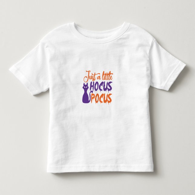 T-shirt Pour Les Tous Petits juste un petit hocus pocus (Devant)