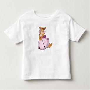T-shirt Pour Les Tous Petits Kangaroo comme mariée avec robe Mariage