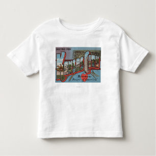 T-shirt Pour Les Tous Petits Kansas City, Missouri (coeur)