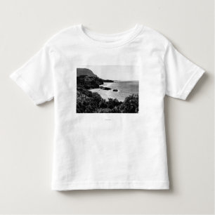 T-shirt Pour Les Tous Petits Kauai, Hawaï - vue de baie et de plage de Lumahai