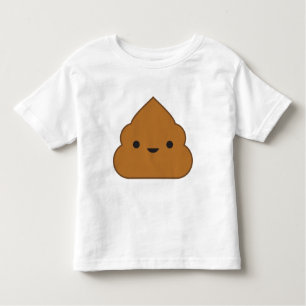 T-shirt Pour Les Tous Petits Kawaii Poop