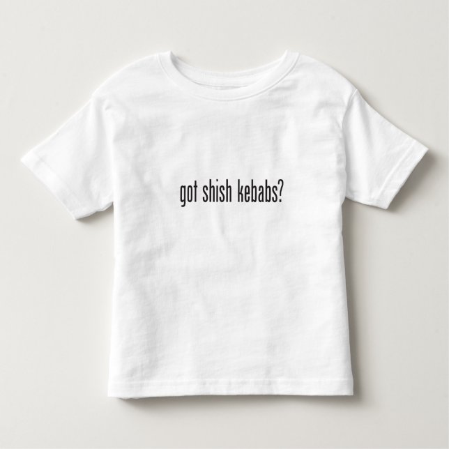 T-shirt Pour Les Tous Petits kebabs shish (Devant)