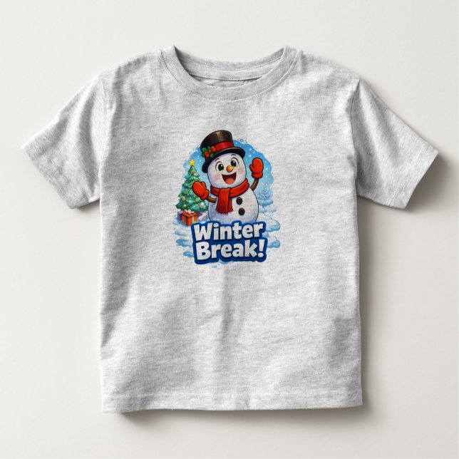 T-shirt Pour Les Tous Petits Kids Winter Holiday Gift (Devant)