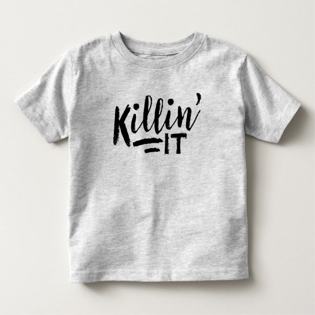 T-shirt Pour Les Tous Petits Killin il chemise d'enfant en bas âge (Devant)