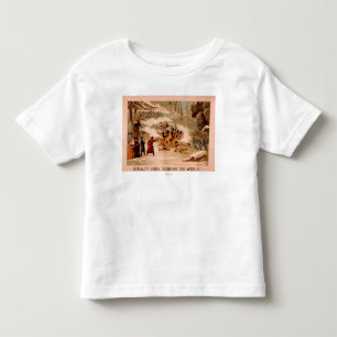 T-shirt Pour Les Tous Petits Kiralfy massacre indien "autour de monde"
