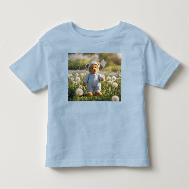 T-shirt Pour Les Tous Petits Kite et Dandelions (Devant)