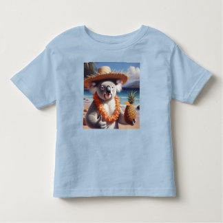 T-shirt Pour Les Tous Petits Koala Luau