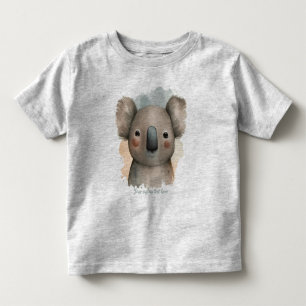 T-shirt Pour Les Tous Petits Koala mignon personnalisé