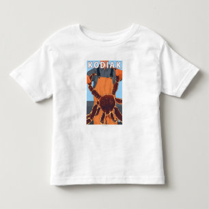 T-shirt Pour Les Tous Petits Kodiak, limule AlaskaAlaskan