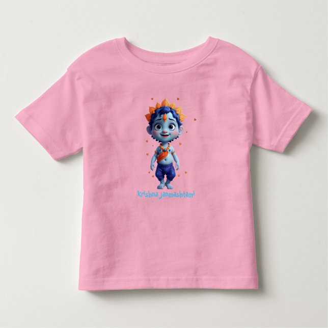 T-shirt Pour Les Tous Petits Krishna Janmashtami (Devant)
