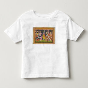 T-shirt Pour Les Tous Petits Krishna levant le mont Govardhana, de la 'Bhagav