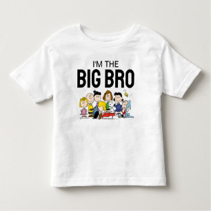 T-shirt Pour Les Tous Petits La Bande D'Arachides   Je suis le Big Brother