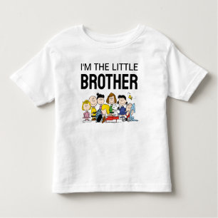 T-shirt Pour Les Tous Petits La Bande D'Arachides   Je suis Le Petit Frère