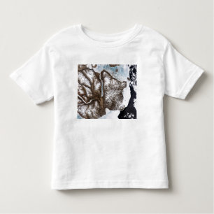 T-shirt Pour Les Tous Petits La banquise maritime longe le littoral de l'est du