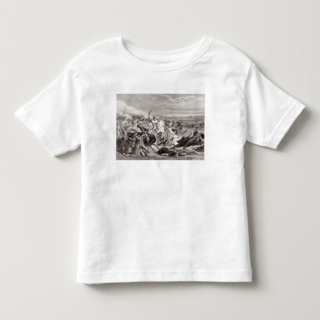 T-shirt Pour Les Tous Petits La bataille de Kalka (Devant)
