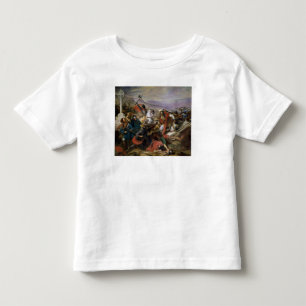 T-shirt Pour Les Tous Petits La bataille de Poitiers, gagnée par Charles Marte