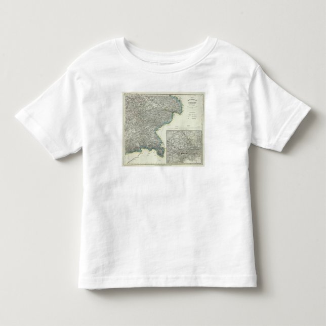 T-shirt Pour Les Tous Petits La Bavière, Passau (Devant)