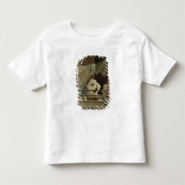 T-shirt Pour Les Tous Petits La blanchisseuse, gravée par J. Laurent Julien (c1 (Devant)