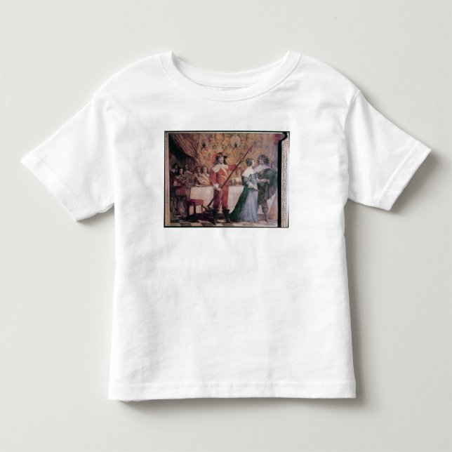 T-shirt Pour Les Tous Petits La boule de cour (Devant)