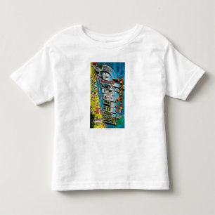 T-shirt Pour Les Tous Petits La Californie du sud - grandes scènes de lettre